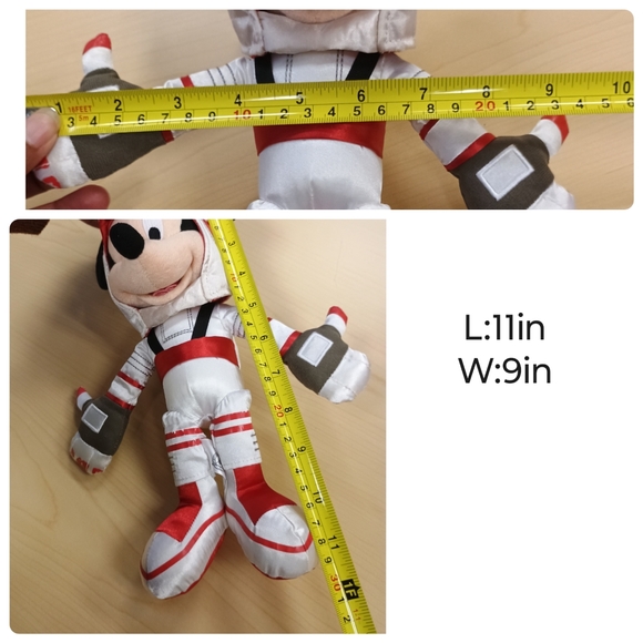Disney Parks Mickey Mouse 11" Mission Space Astronaut Plush - Picture 13 of 13